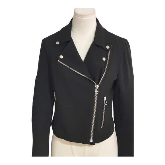 Aritzia Wilfred Montesson Black‎ Moto
Jacket 2 Biker Blazer Zippers Size 2 XS S - Picture 6 of 13